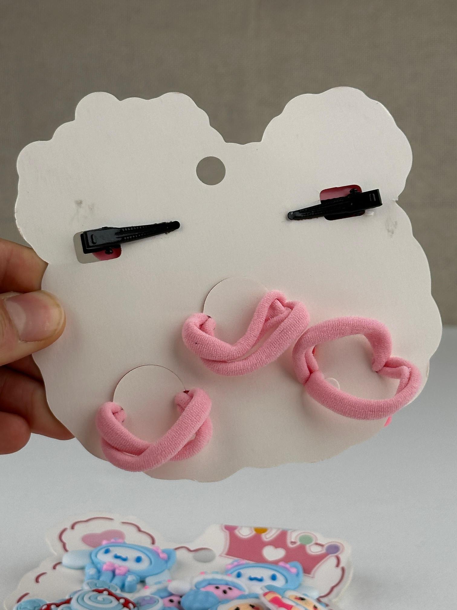 12’li Paket - Sanrio Kuromi Figürlü 8’li Toka Seti