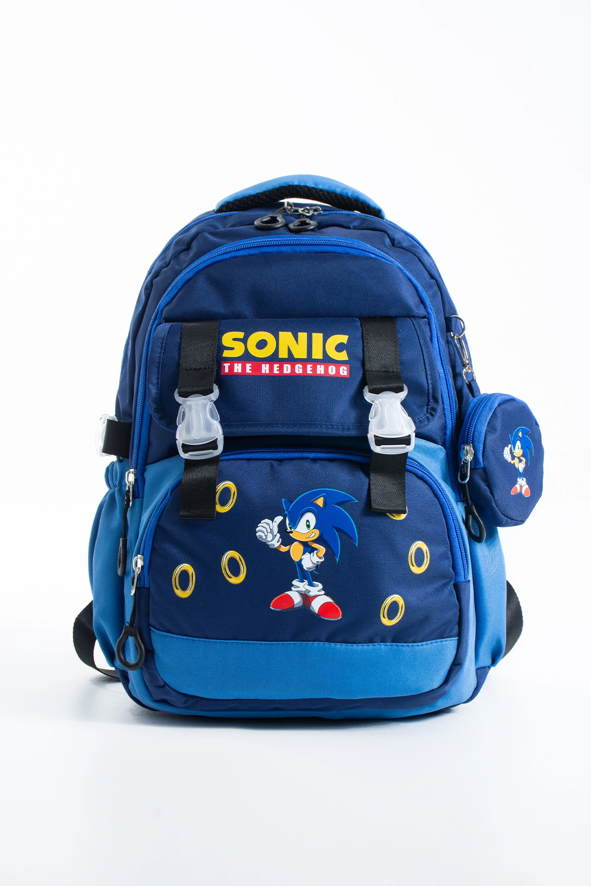 Kore Kawaii 4’lü Okul Çantası Seti Ortopedik Sırt Çantası - Twill Kumaş, Termal Beslenme Çantası, Kalemlik ve Cüzdan