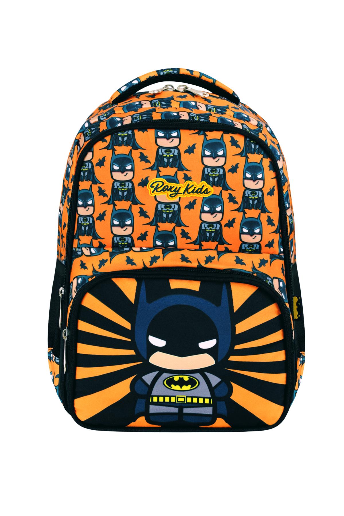 Batman 3’lü Set Ilkokul Çantası, Termal Beslenme Çantası Ve Kalem Kutusu Seti