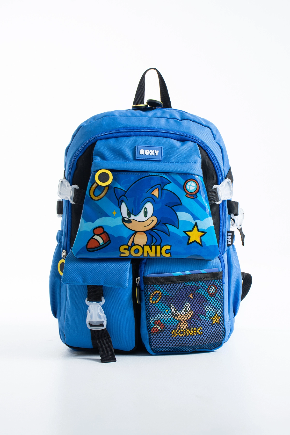 Kore Kawaii Okul Çantası Seti – Sırt Çantası + Beslenme Çantası + Kalemlik ( Su Geçirmez, Organizer Fileli Cepler )