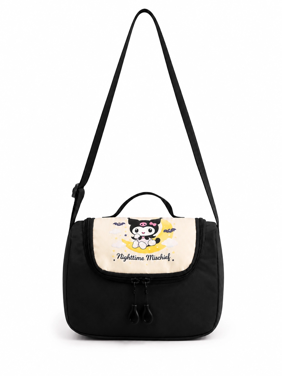 Kore Kawaii 4’lü Okul Çantası Seti Ortopedik Sırt Çantası - Twill Kumaş, Termal Beslenme Çantası, Kalemlik ve Cüzdan