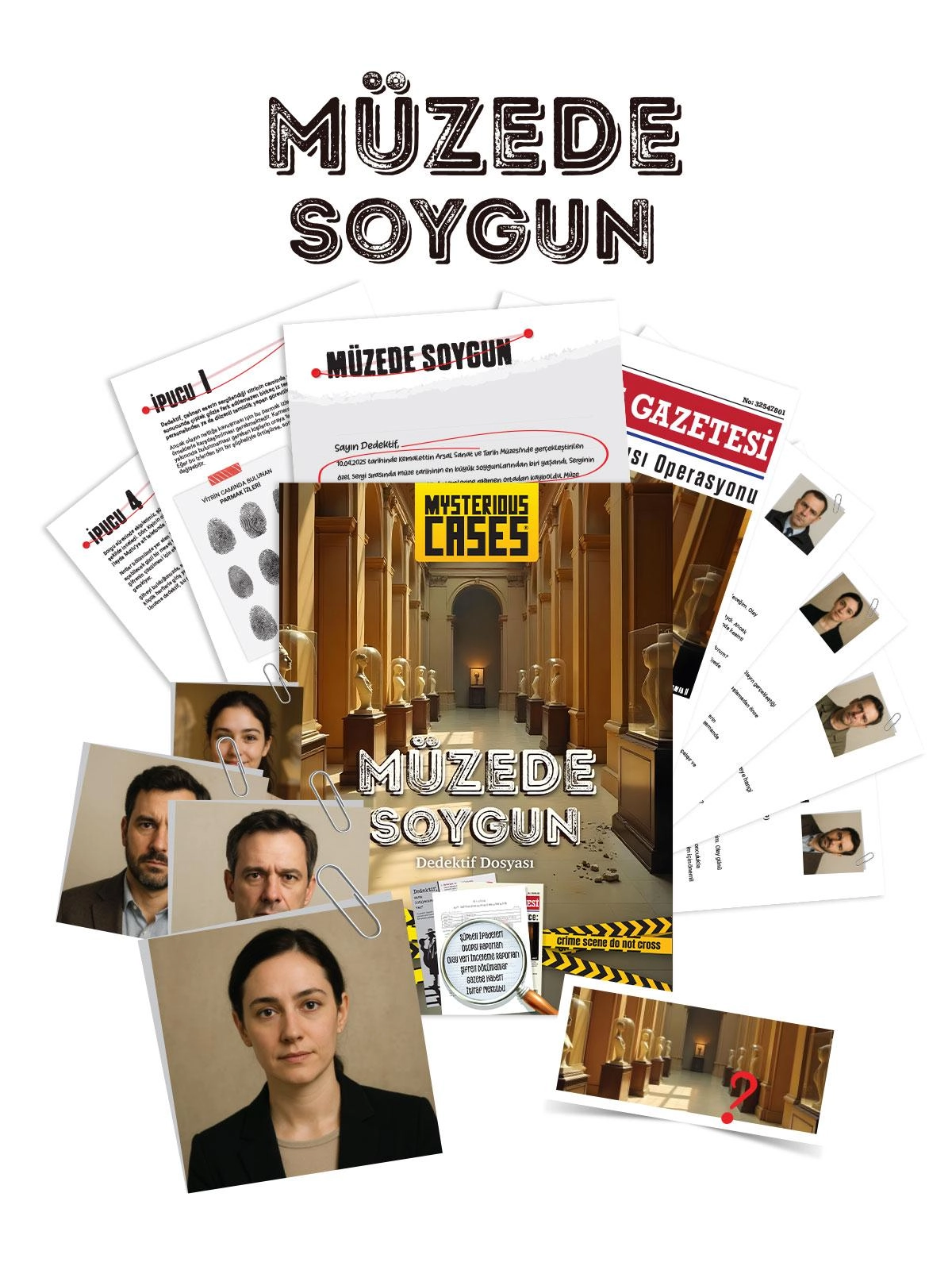 Müzede Soygun Dedektif Oyunu
