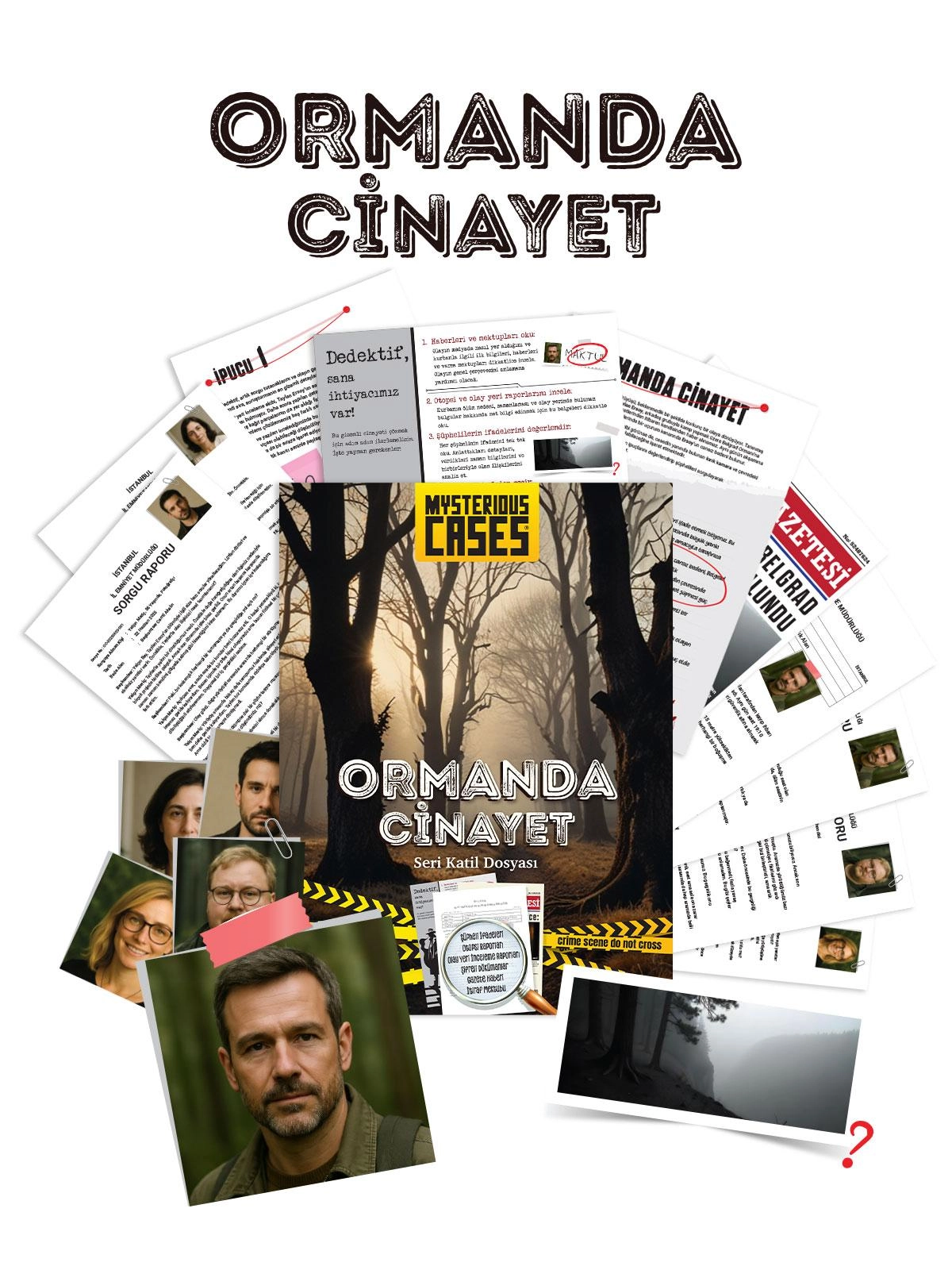 Ormanda Cinayet Dedektif Oyunu