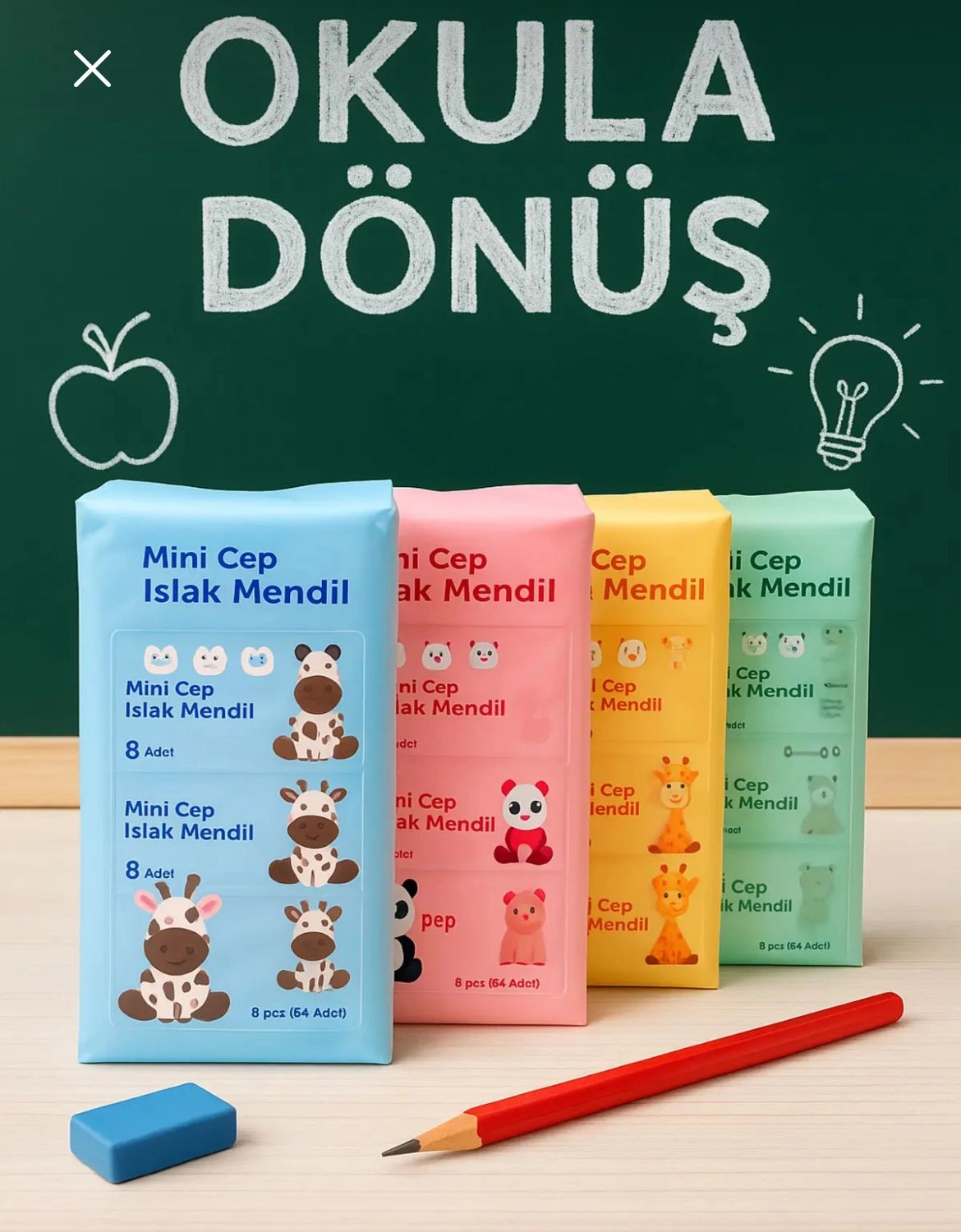 :ocuk Cep Islak Mendil