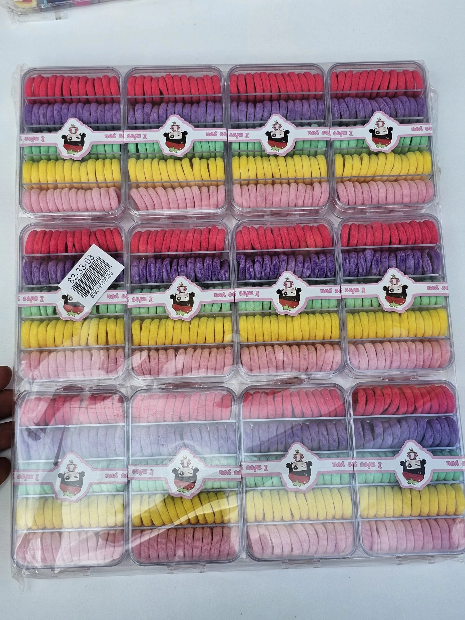 Mika Kutuda Karışık Toka Seti 12li Paket