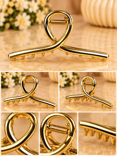 Gold Lüks Metal Toka