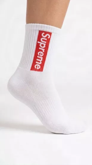 Supreme Beyaz Çorap