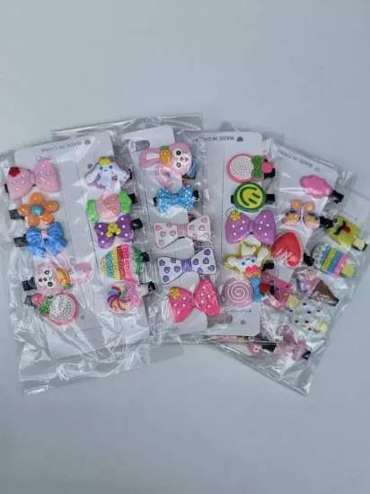 Figürlü 10’lu Mini Pens Toka Kartı 12li Paket
