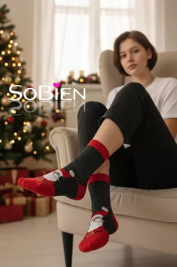 Yılbaşı Temalı Unisex Çorap