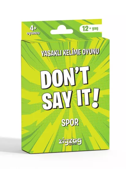 Don’t Say It! – Spor | Yasaklı Kelime Oyunu