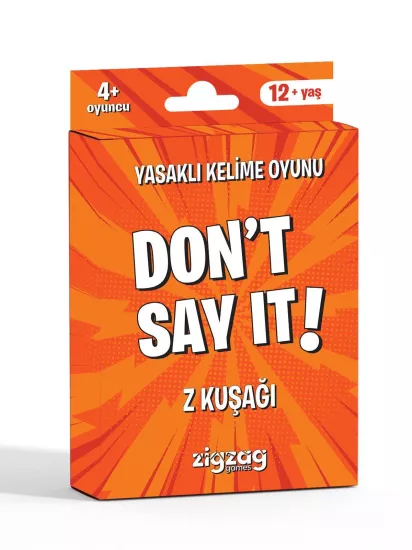 Don’t Say It! - Z Kuşağı | Yasaklı Kelime Oyunu