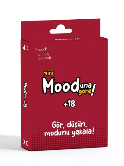 Mooduna Göre Mini +18 | Çiftler için | Kart Oyunu