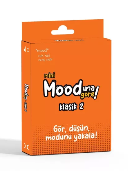 Mooduna Göre Mini - Klasik 2 | Arkadaş & Aile İçin Kutu Oyunu | Kart Oyunu