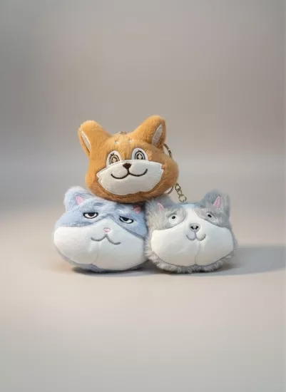 Zootopia İthal Peluş Anahtarlık Çanta Charmı