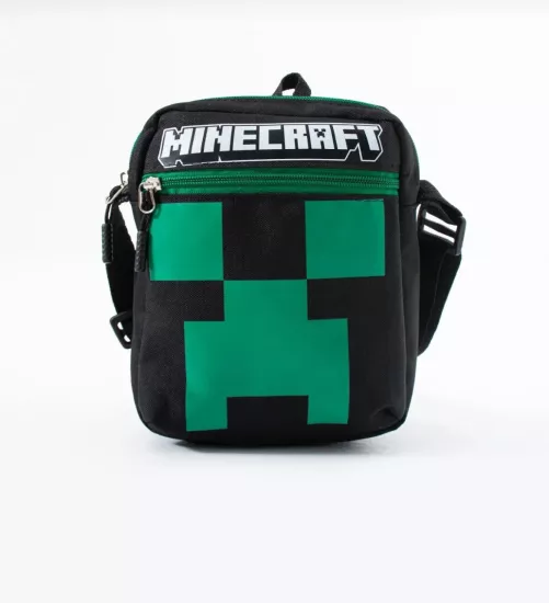 Mine Creeper Çocuk Omuz Çantası – 3 Bölmeli – Su Geçirmez Kumaş (21×16×6 cm)