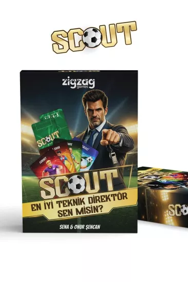 Büyük Sert Kutu Scout – En İyi Teknik Direktör Sen Misin? | Strateji & Futbol Kart Oyunu