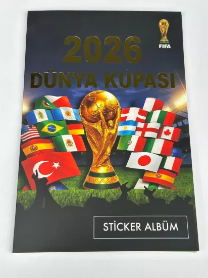 Sticker Albüm 16 Sayfa 200+ Sticker