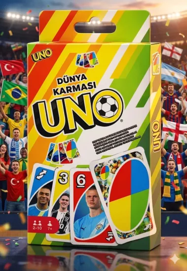 Uno Kalın Kutu Kart Oyunu