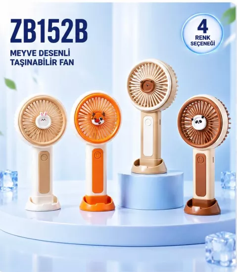 Hayvan Figürlü Taşınılabilir Fan