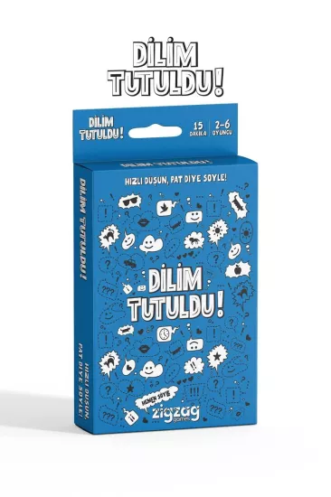 Dilim Tutuldu! Kart Oyunu | Hızlı Düşün Pat Diye Söyle | Eğlenceli Parti Oyunu