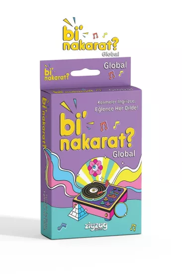 Bi’ Nakarat? Global Kart Oyunu | İngilizce Şarkı Tahmin Oyunu | Eğlenceli Parti Oyunu