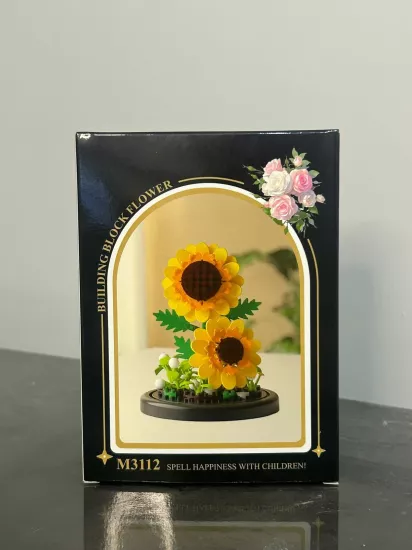 Büyük, Stantlı Çiçek Lego