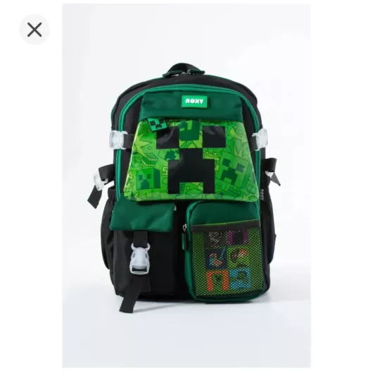 Minecraft Kore Kawaii Okul Çantası