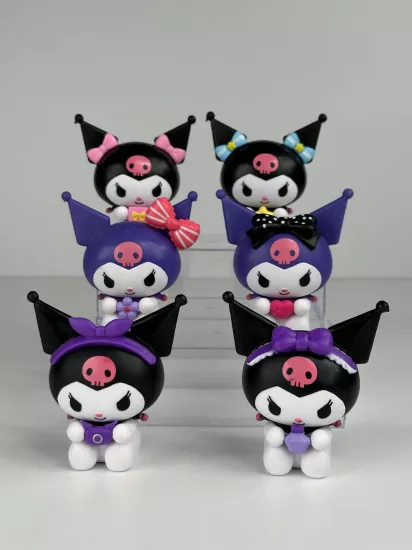 Kuromi Mor Karakter Figür