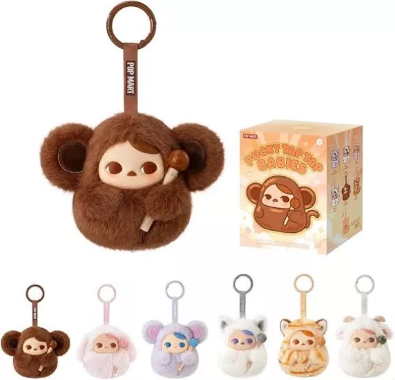 Pucky Tap Tap Babies Ses Çıkaran Peluş Oyuncak Oyuncak Süpriz Paket Blind Box