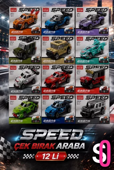 Speed Çek-Bırak Lego Araba