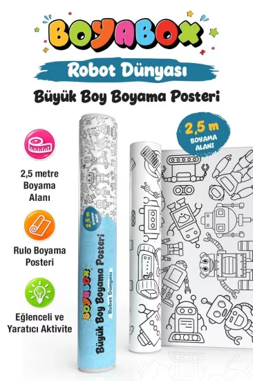 Büyük Boy Boyama Posteri