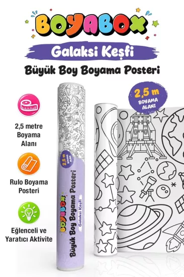 Büyük Boy Boyama Posteri