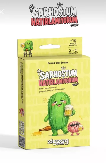 Sarhoştum Hatırlamıyorum +18 Yetişkin Parti Kart Oyunu