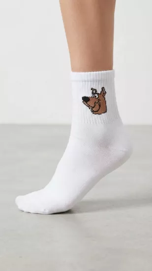 Scooby Doo Figürlü Çorap