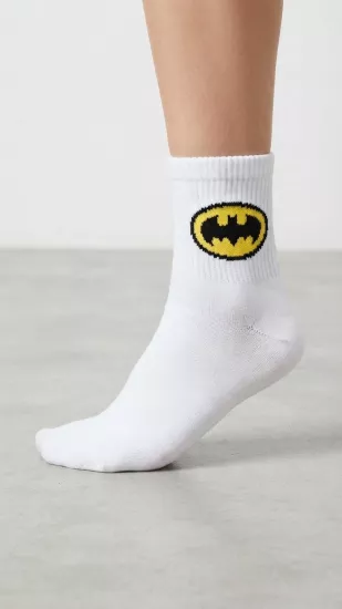 Batman Figürlü Çorap