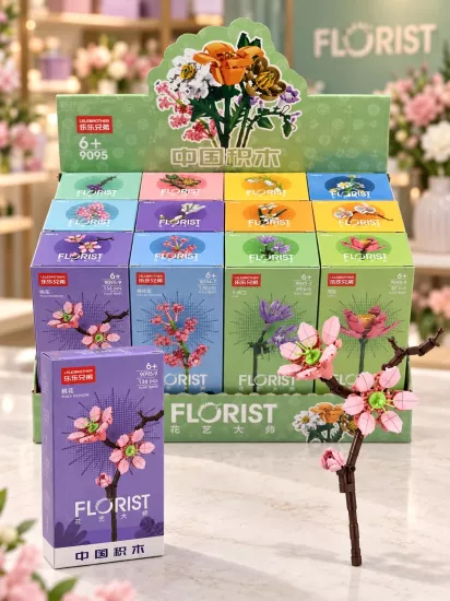 FLORİST POPÜLER ÇİÇEK YAPI OYUNCAĞI
