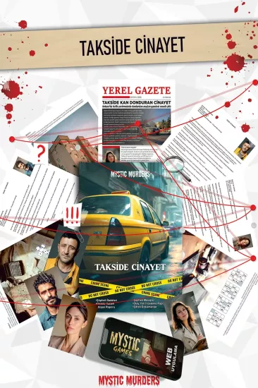 Dedektiflik Cinayet Çözme Oyunu - Takside Cinayet