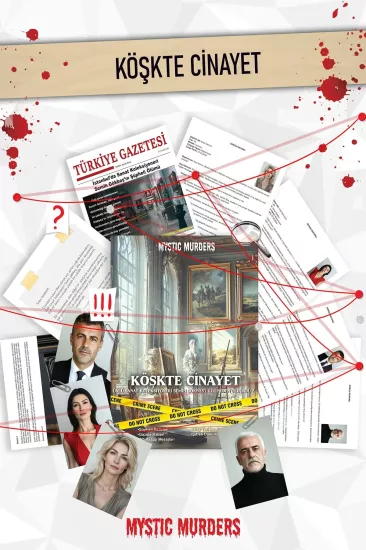 Dedektiflik Cinayet Çözme Oyunu - Köşkte Cinayet