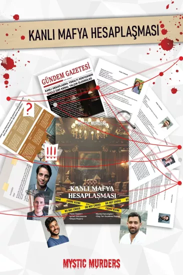 Dedektiflik Cinayet Çözme Oyunu - Kanlı Mafya Hesaplaşması