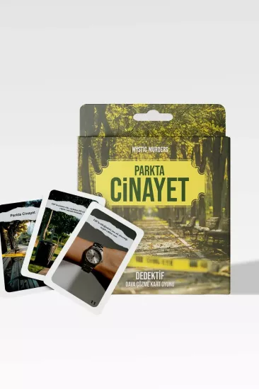 Mystic Murders Dedektif Kart Oyunu - Parkta Cinayet