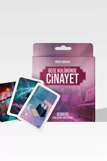 Mystic Murders Dedektif Kart Oyunu - Gece Kulübünde Cinayet