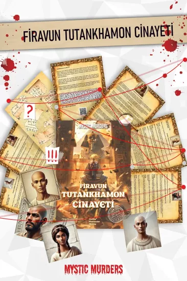 Dedektiflik Cinayet Çözme Oyunu - Firavun Tutankhamon Cinayeti