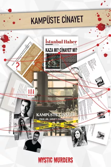 Dedektiflik Cinayet Çözme Oyunu - Kampüste Cinayet