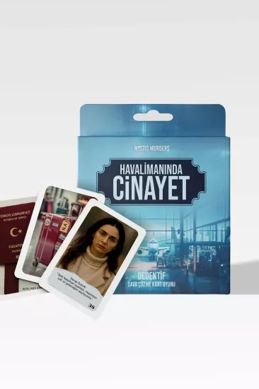 Mystic Murders Dedektif Kart Oyunu - Havalimanında Cinayet
