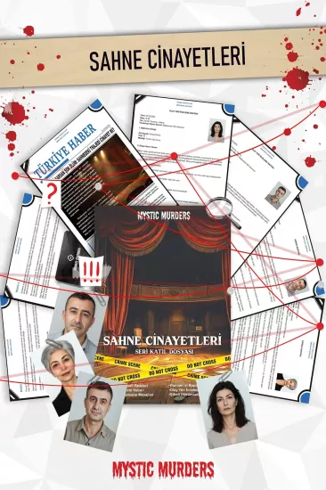Dedektiflik Cinayet Çözme Oyunu-Sahne Cinayetleri