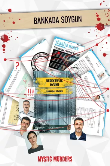 Dedektiflik Cinayet Çözme Oyunu-Bankada Soygun