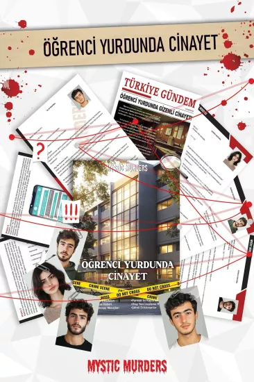 Dedektiflik Cinayet Çözme Oyunu - Öğrenci Yurdunda Cinayet