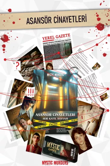 Dedektiflik Cinayet Çözme Oyunu - Asansör Cinayetleri