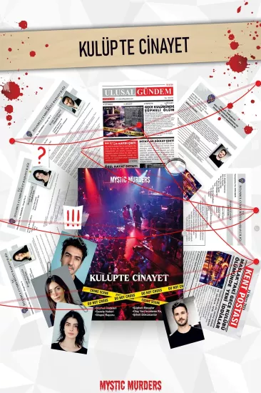 Dedektiflik Cinayet Çözme Oyunu - Kulüpte Cinayet