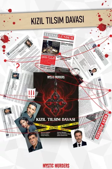 Dedektiflik Cinayet Çözme Oyunu - Kızıl Tılsım Davası